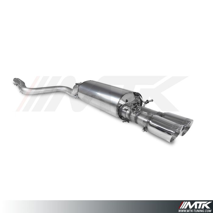 Catback avec tube intermediaire et emplacement pour les valves  Ford Puma ST